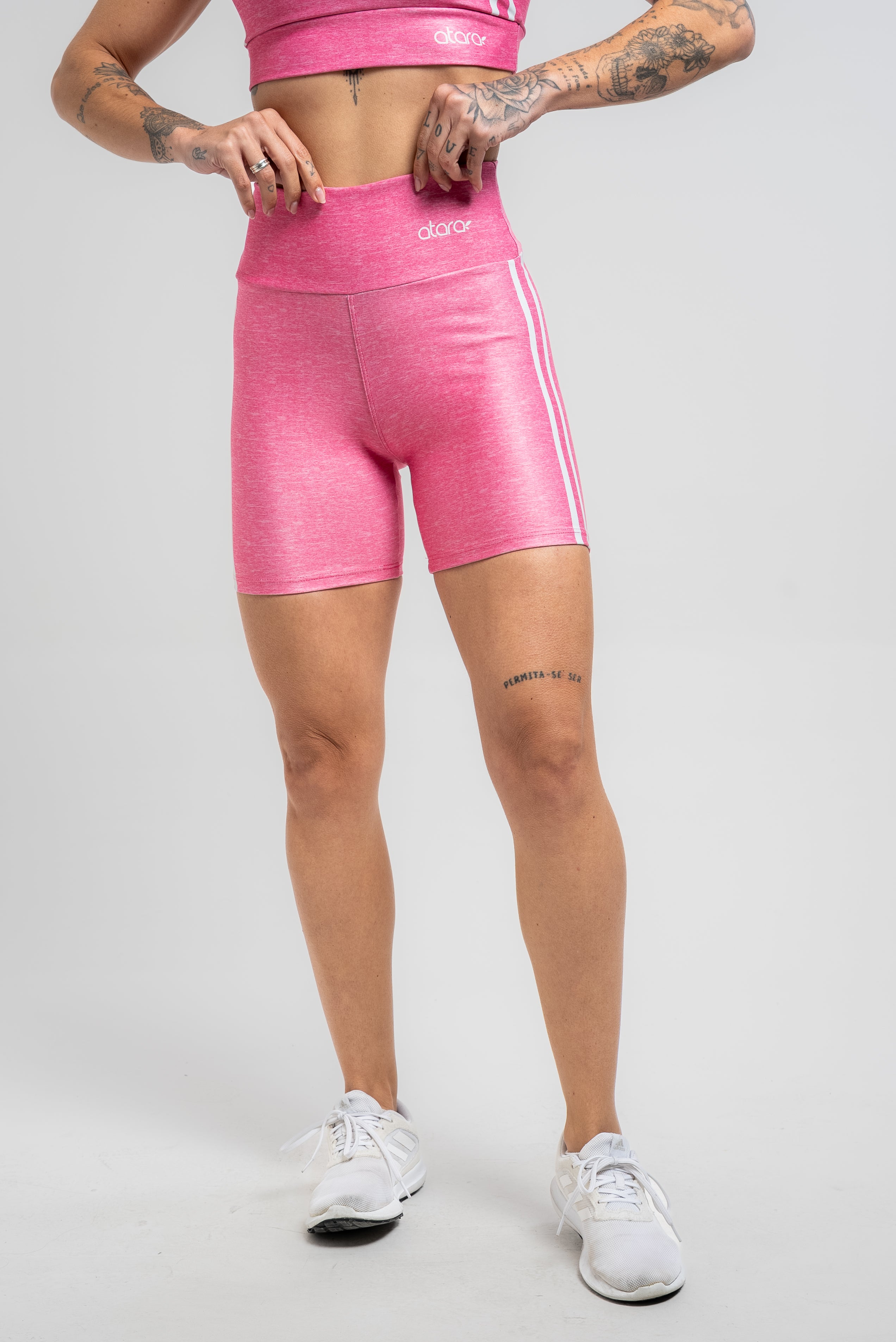 Bermuda Texture Pink - atarafitness