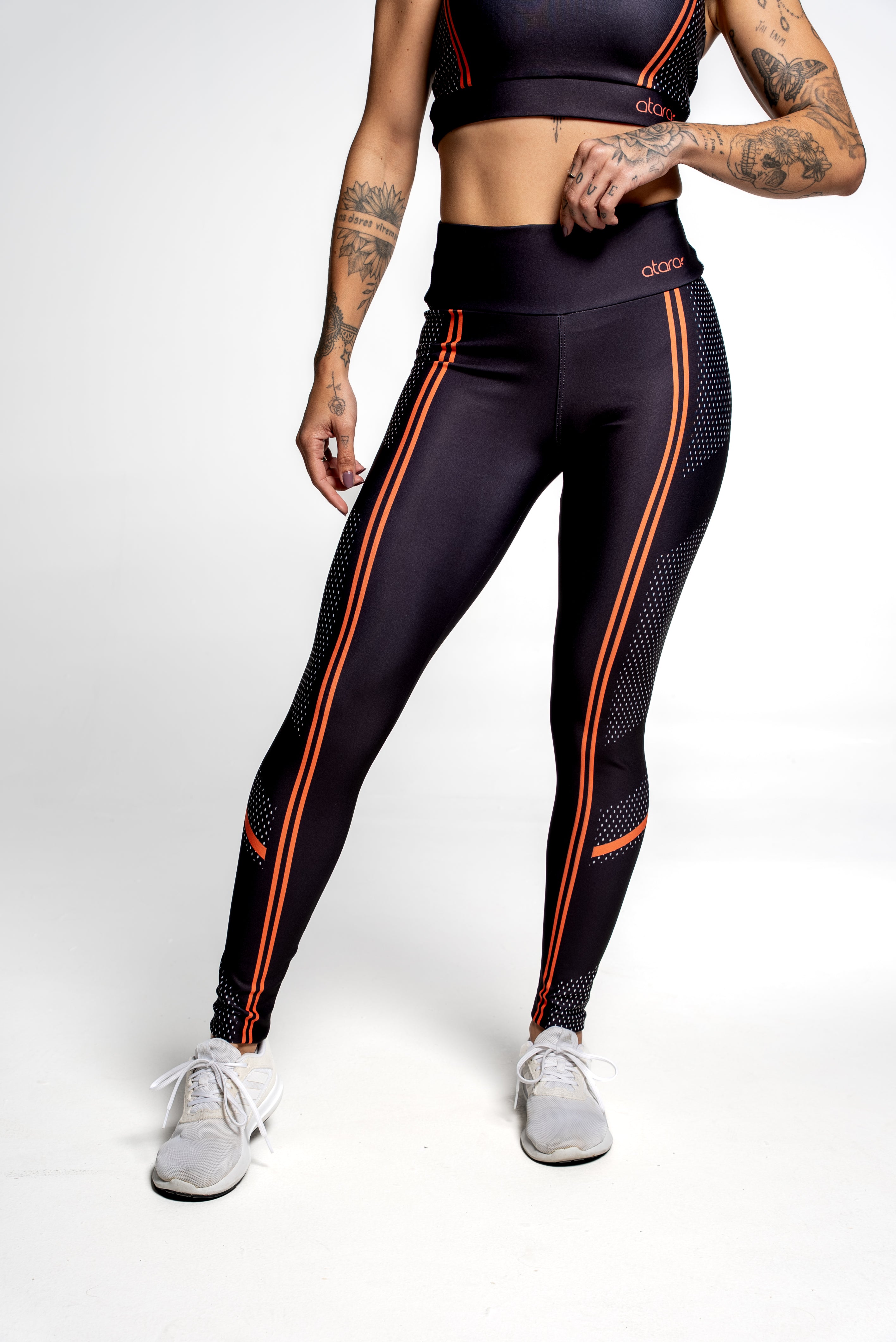 Legging Faixa Mesh - atarafitness