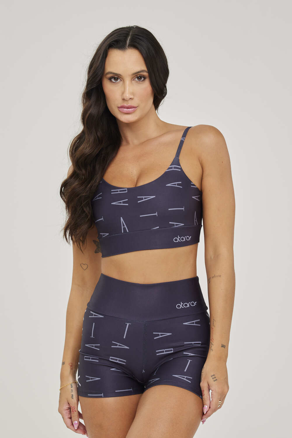 Top Alcinha Atara Preta - atarafitness