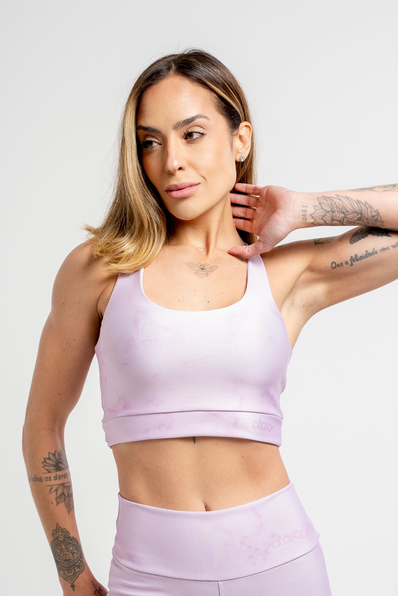 Top Mármore Rosa - atarafitness