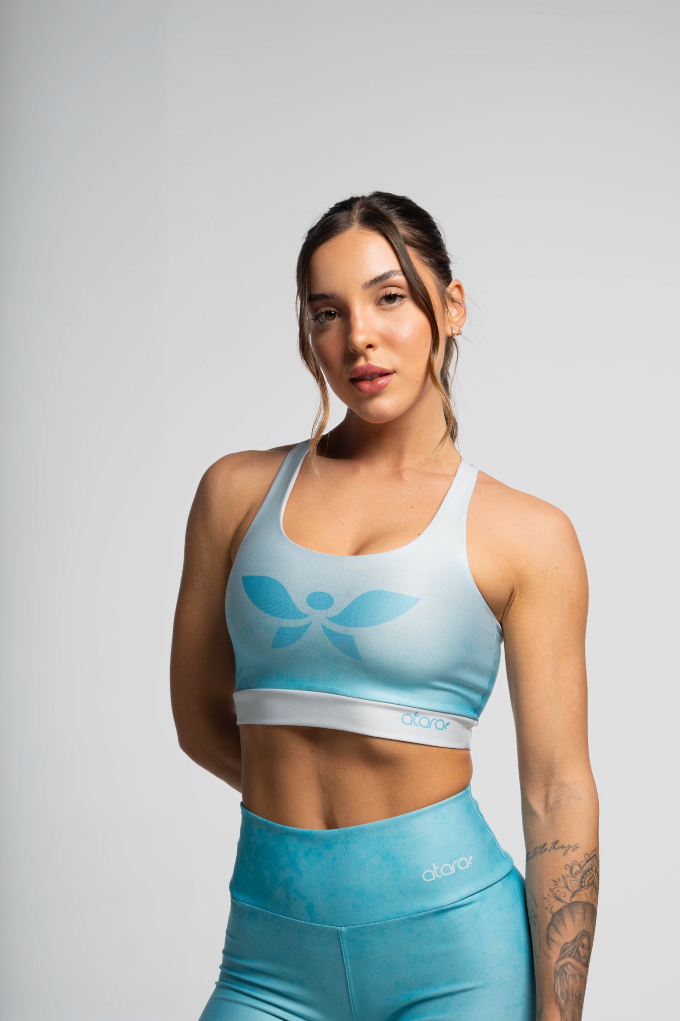 Top Nadador Divina Degradê Azul Escuro - atarafitness