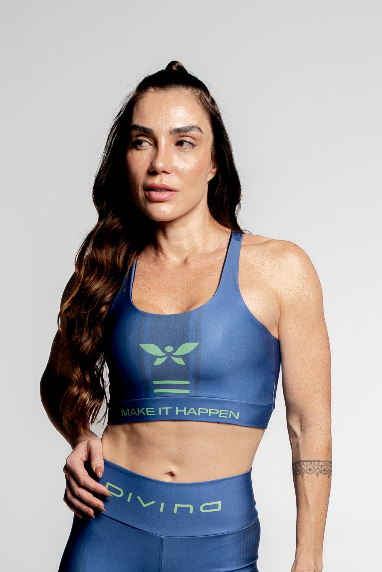 Top Nadador Make It Happen Blue - atarafitness