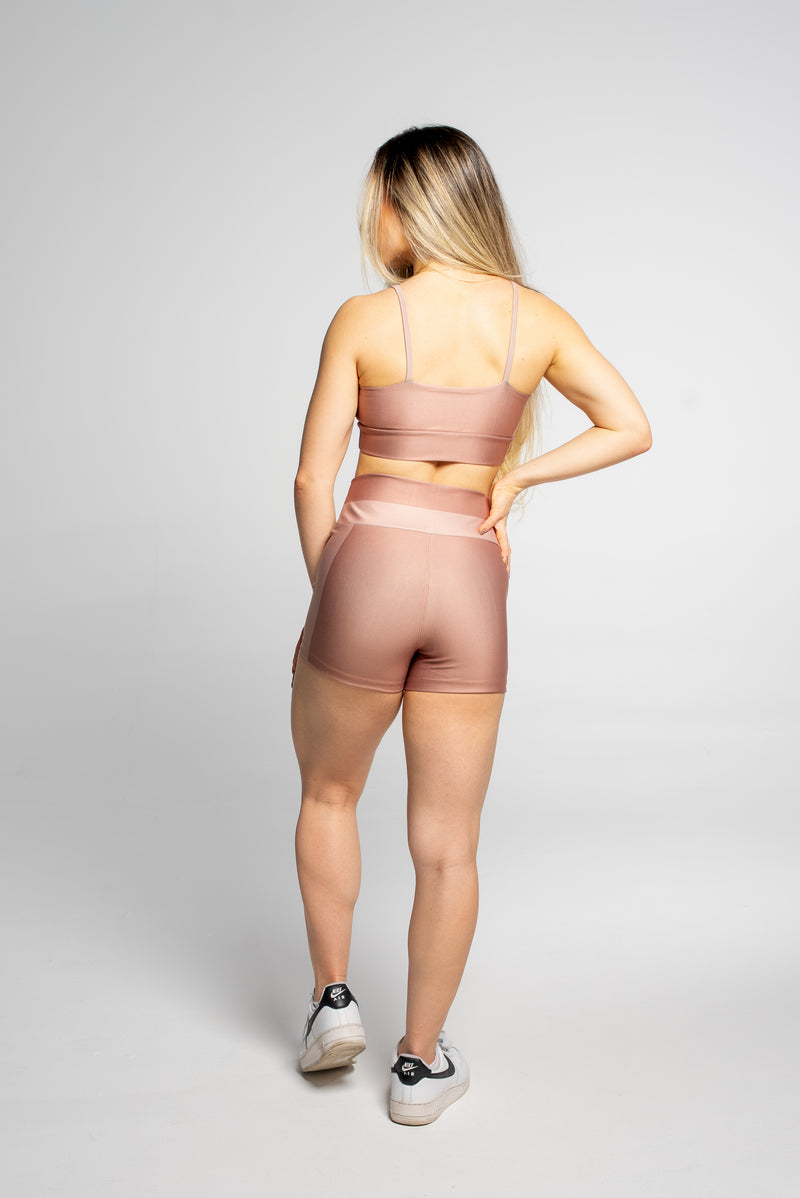 Shorts Curto Coffee Euphor