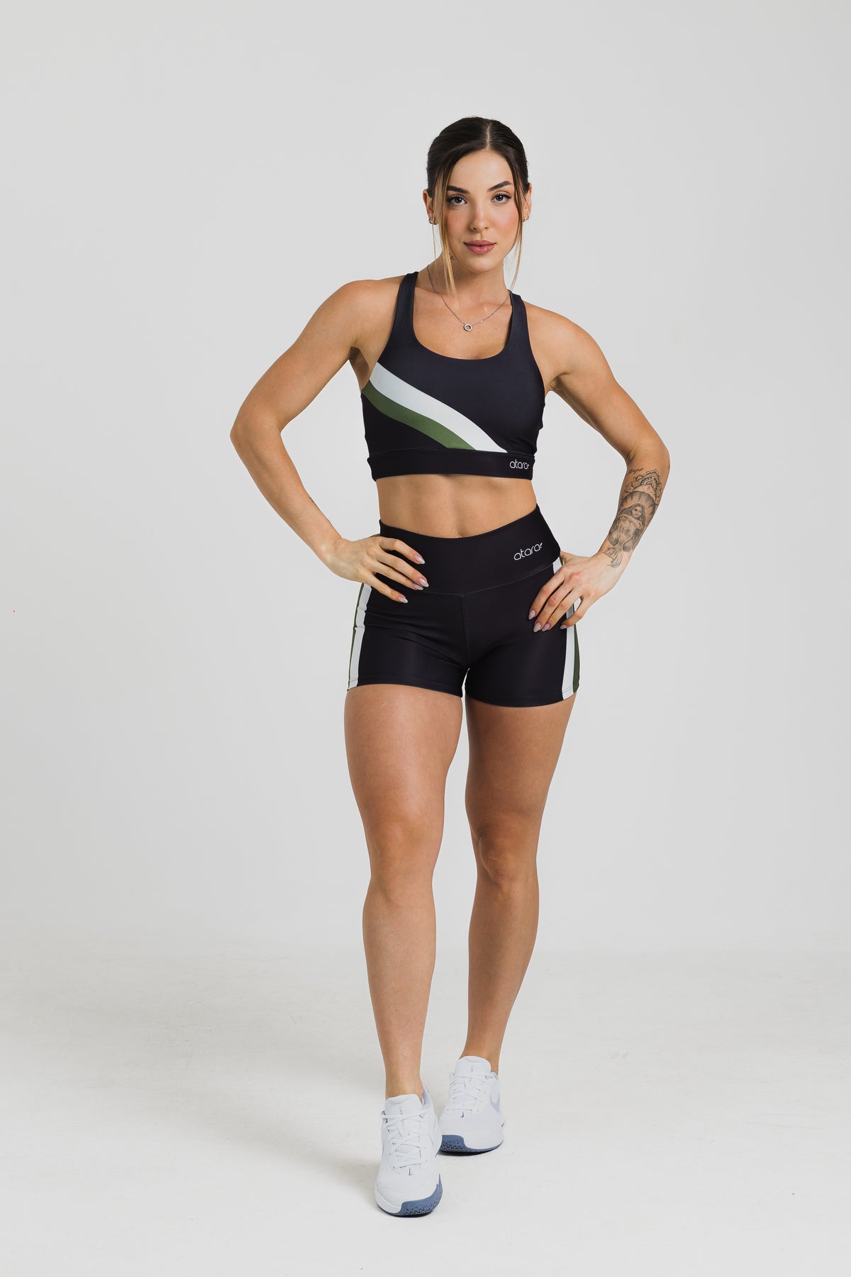 Shorts Curto Black Mixed - atarafitness