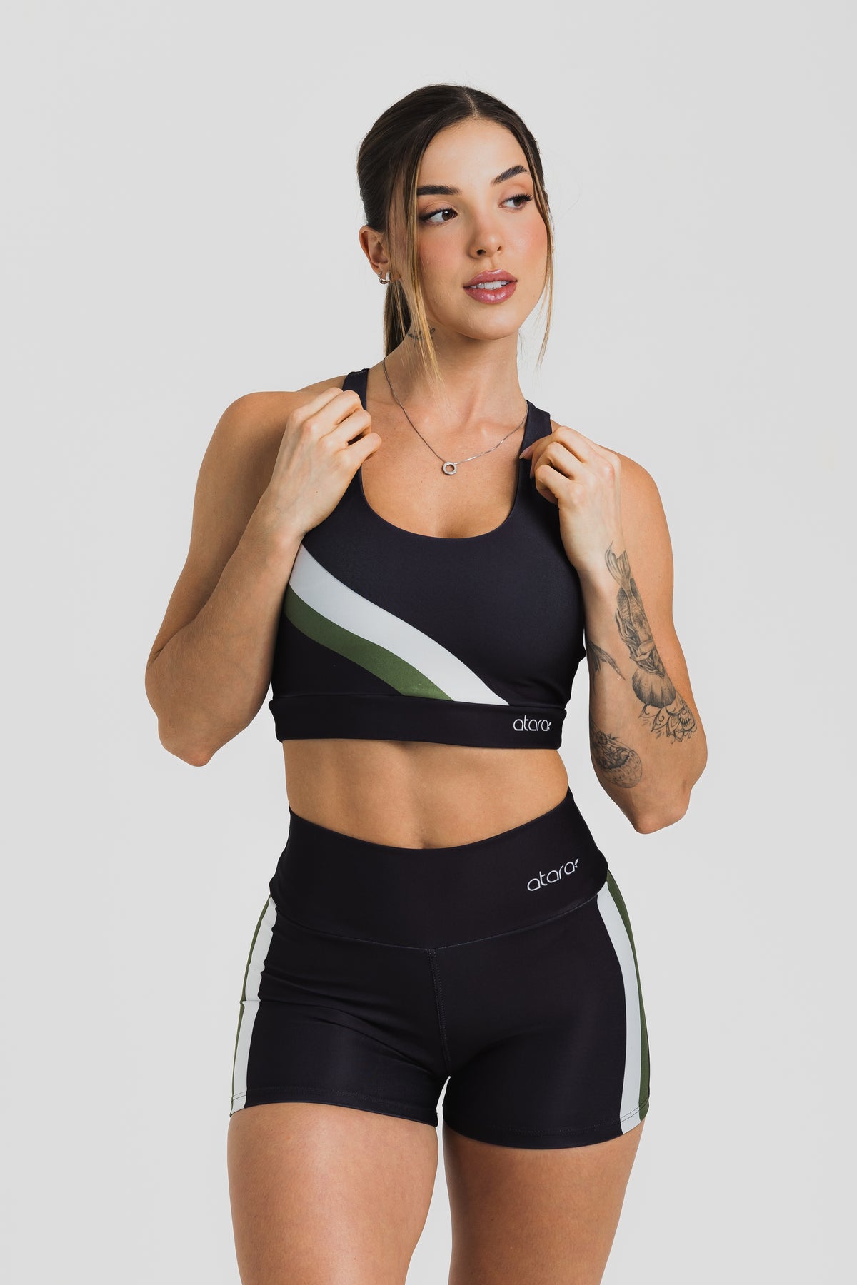 Shorts Curto Black Mixed - atarafitness