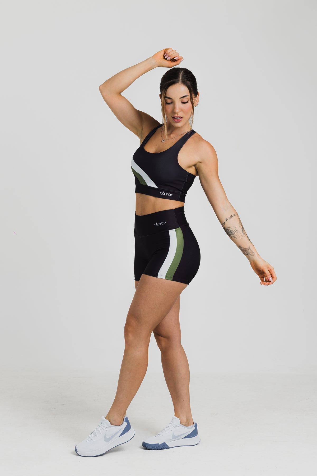 Shorts Curto Black Mixed - atarafitness