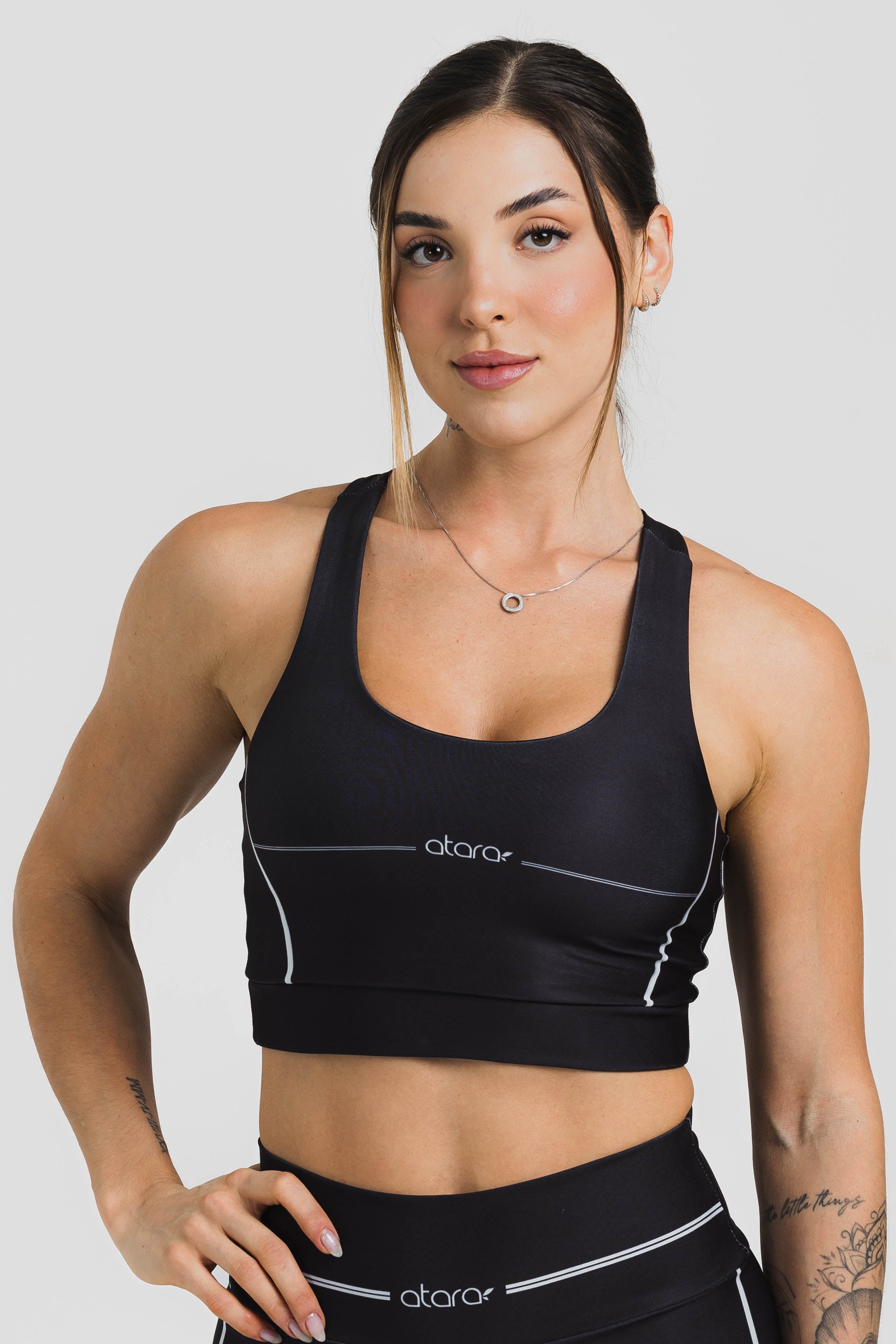 Top Nadador Up Long Black - atarafitness