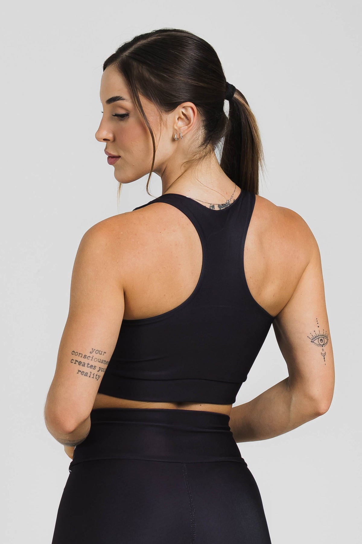 Top Nadador Up Long Black - atarafitness