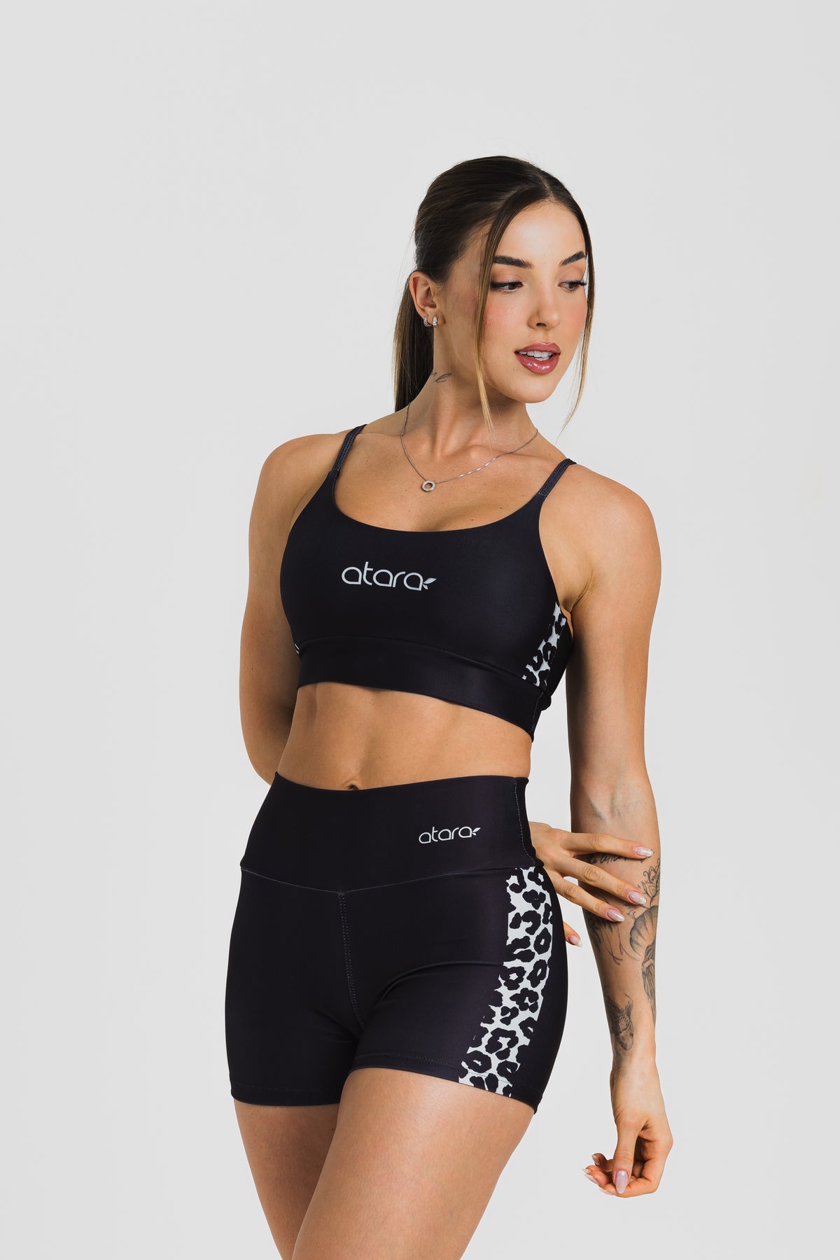Top Alcinha Onça Branca - atarafitness