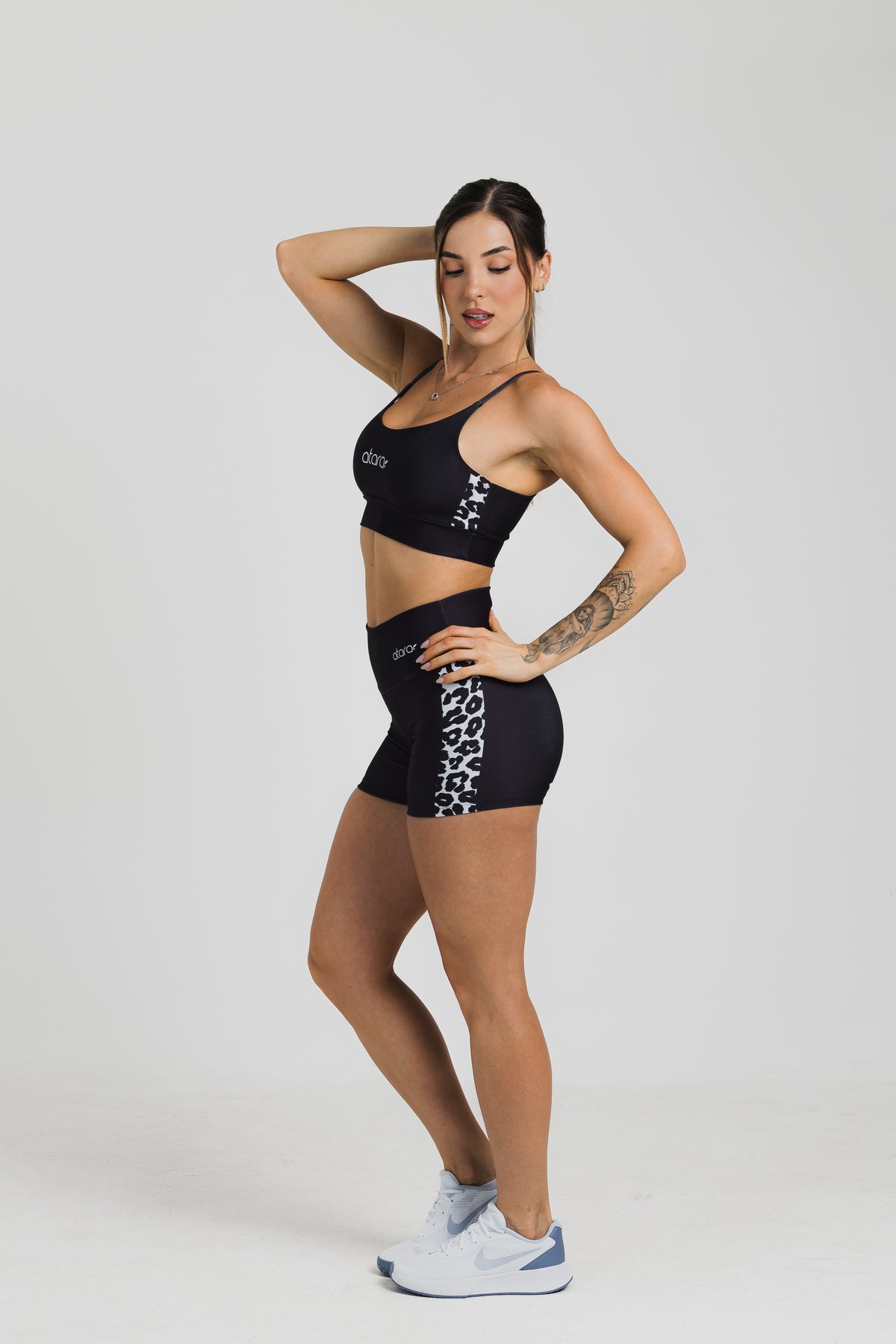 Top Alcinha Onça Branca - atarafitness