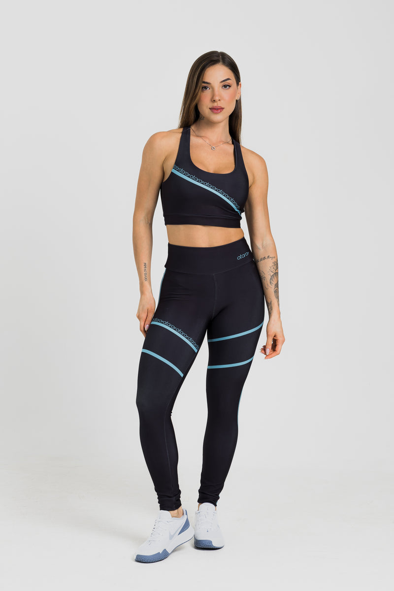 Legging Black and Blue - atarafitness