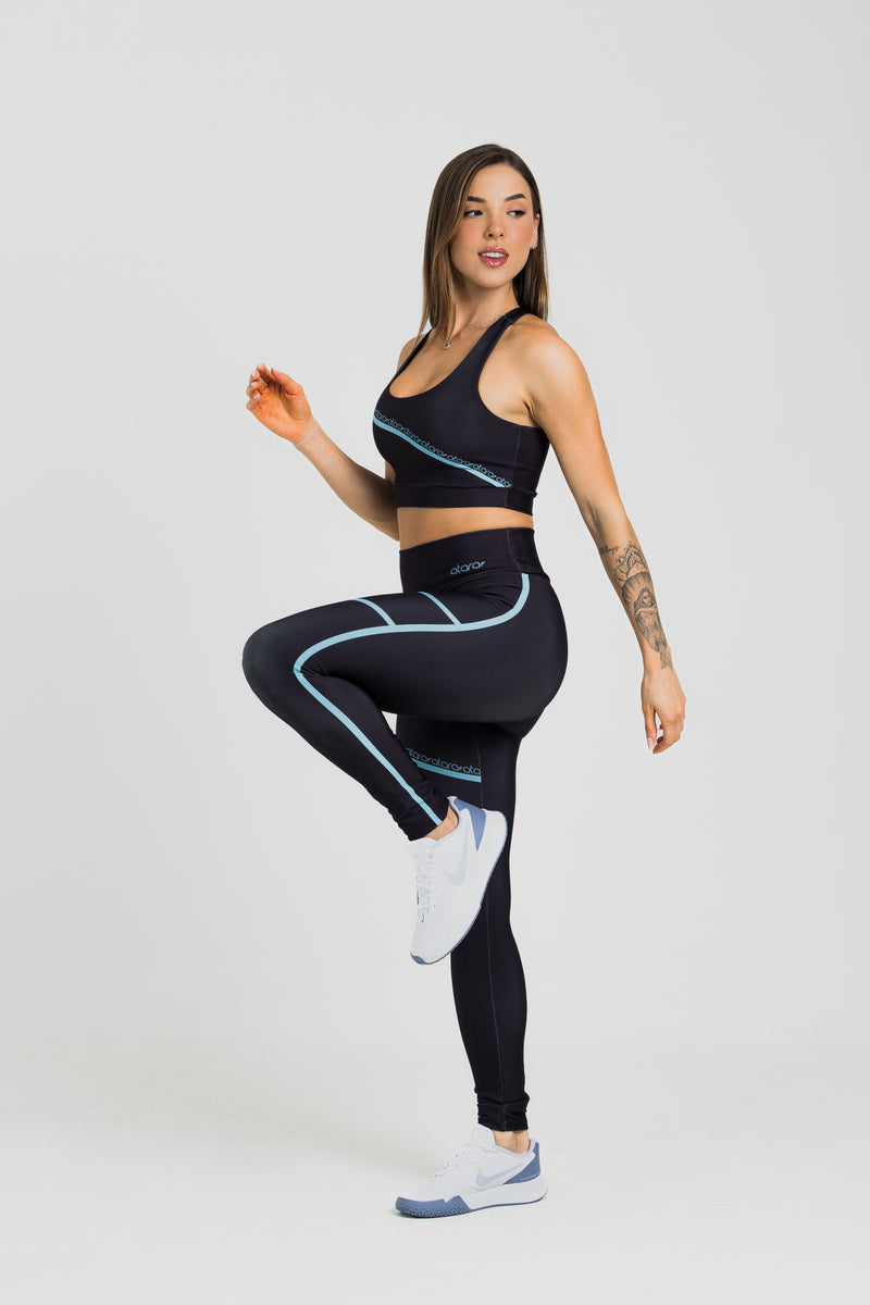 Legging Black and Blue - atarafitness