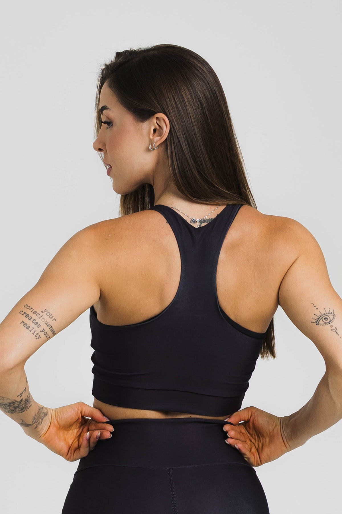 Top Nadador Mist Black - atarafitness