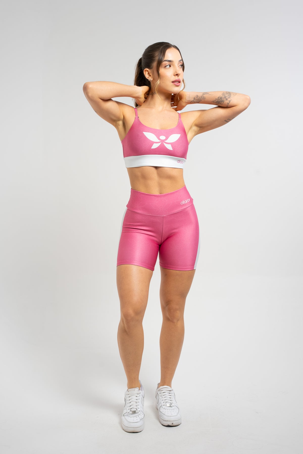 Bermuda Born To Win Pink - atarafitness