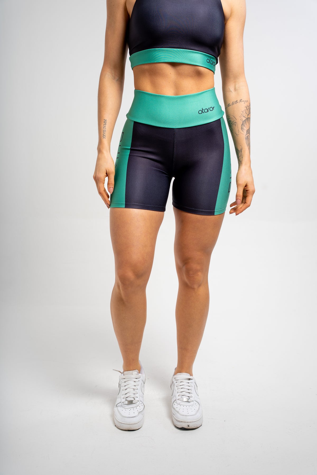 Bermuda Color Block Green - atarafitness
