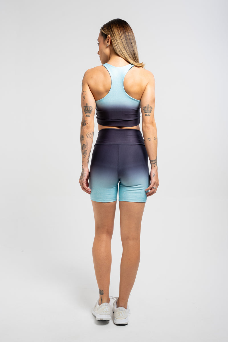 Bermuda Estampa Immersion Azul - atarafitness