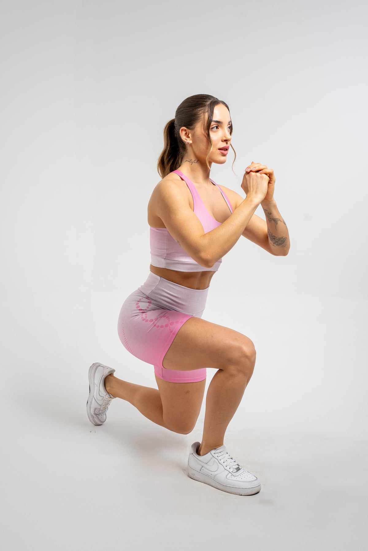 Bermuda Estampa Infinity Pink - atarafitness