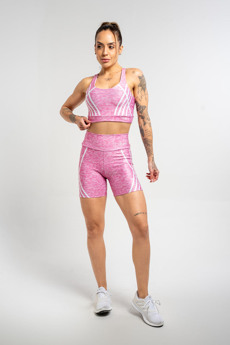 Bermuda Flamê Rosa - atarafitness