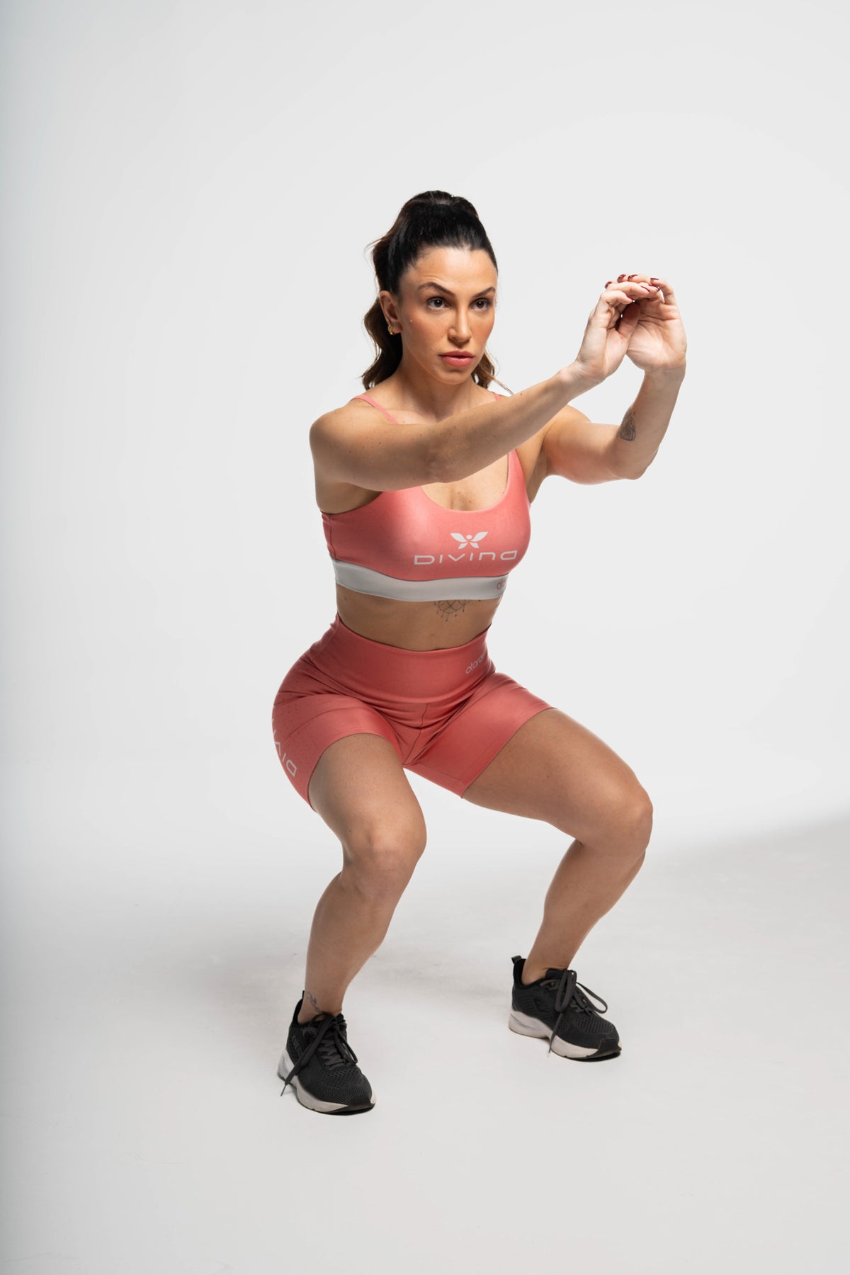 Bermuda Losango Laranja - atarafitness