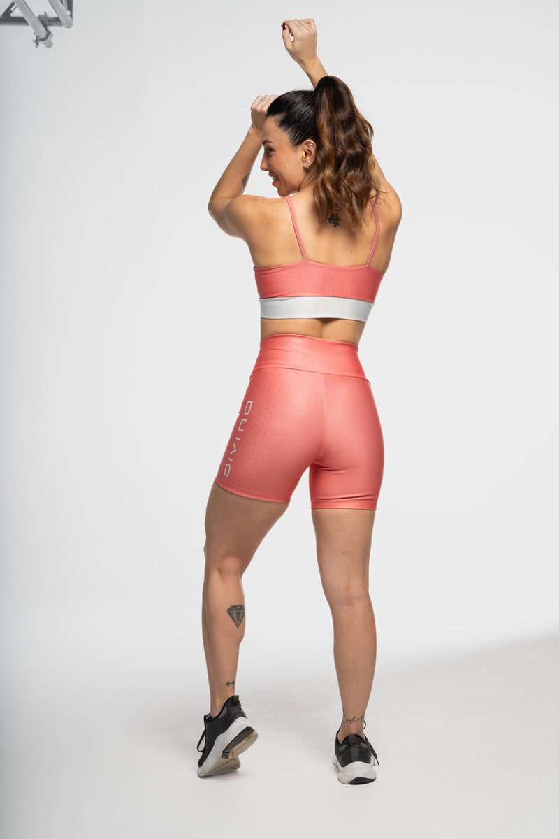 Bermuda Losango Laranja - atarafitness