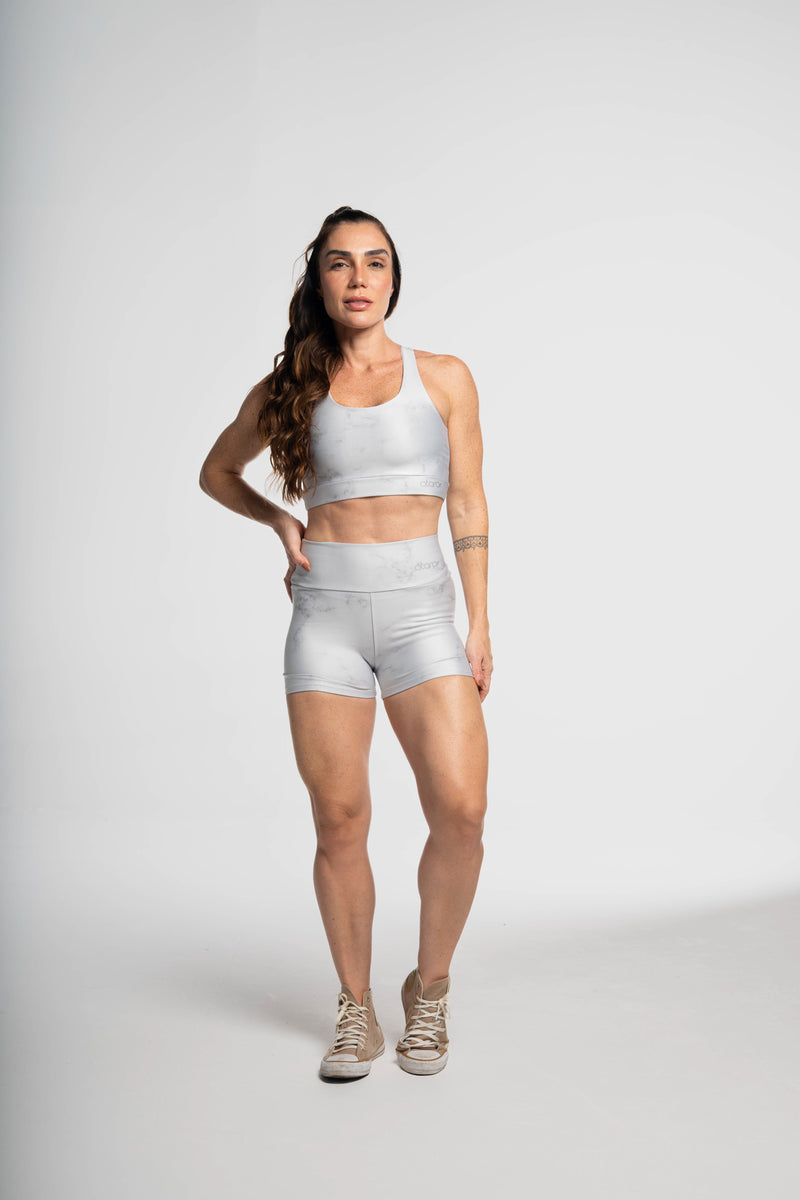 Bermuda Marmore Cinza - atarafitness
