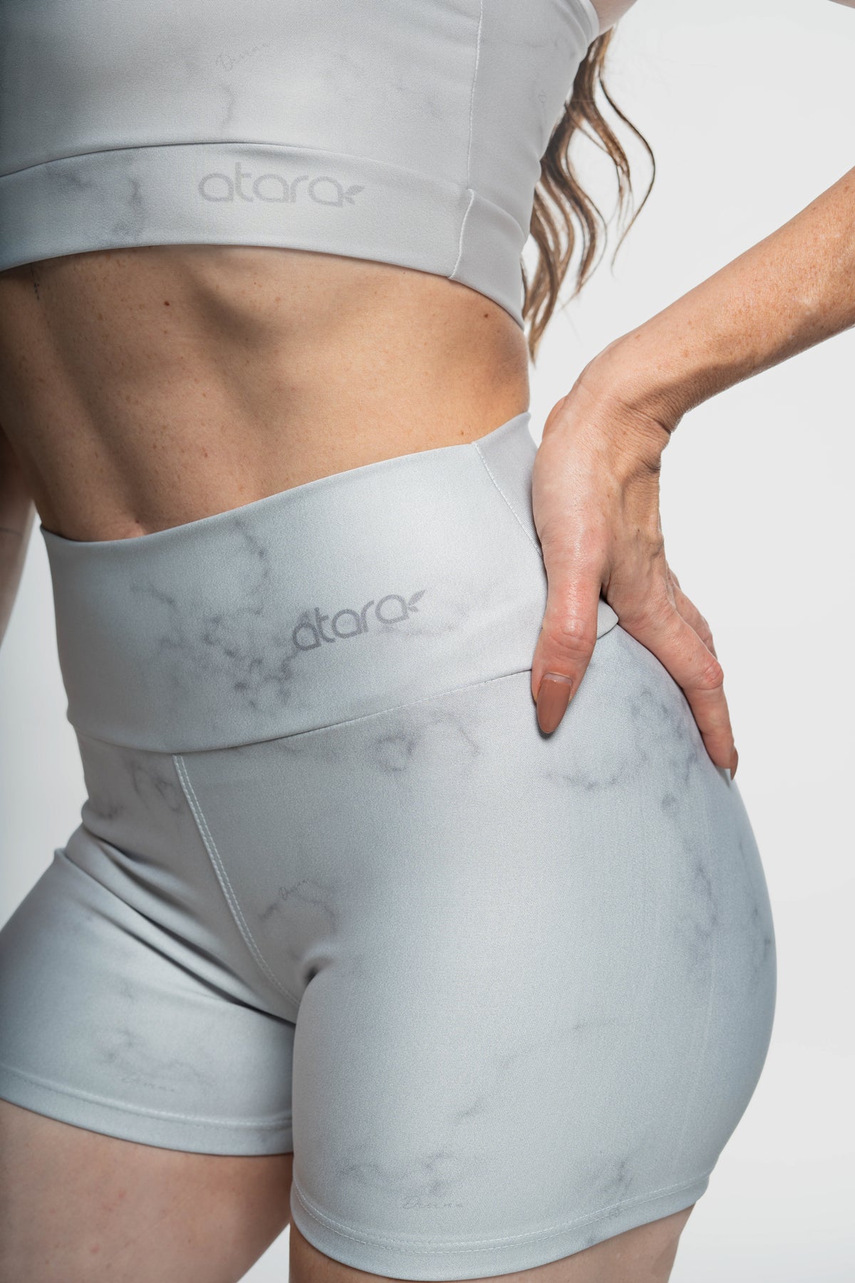 Bermuda Marmore Cinza - atarafitness