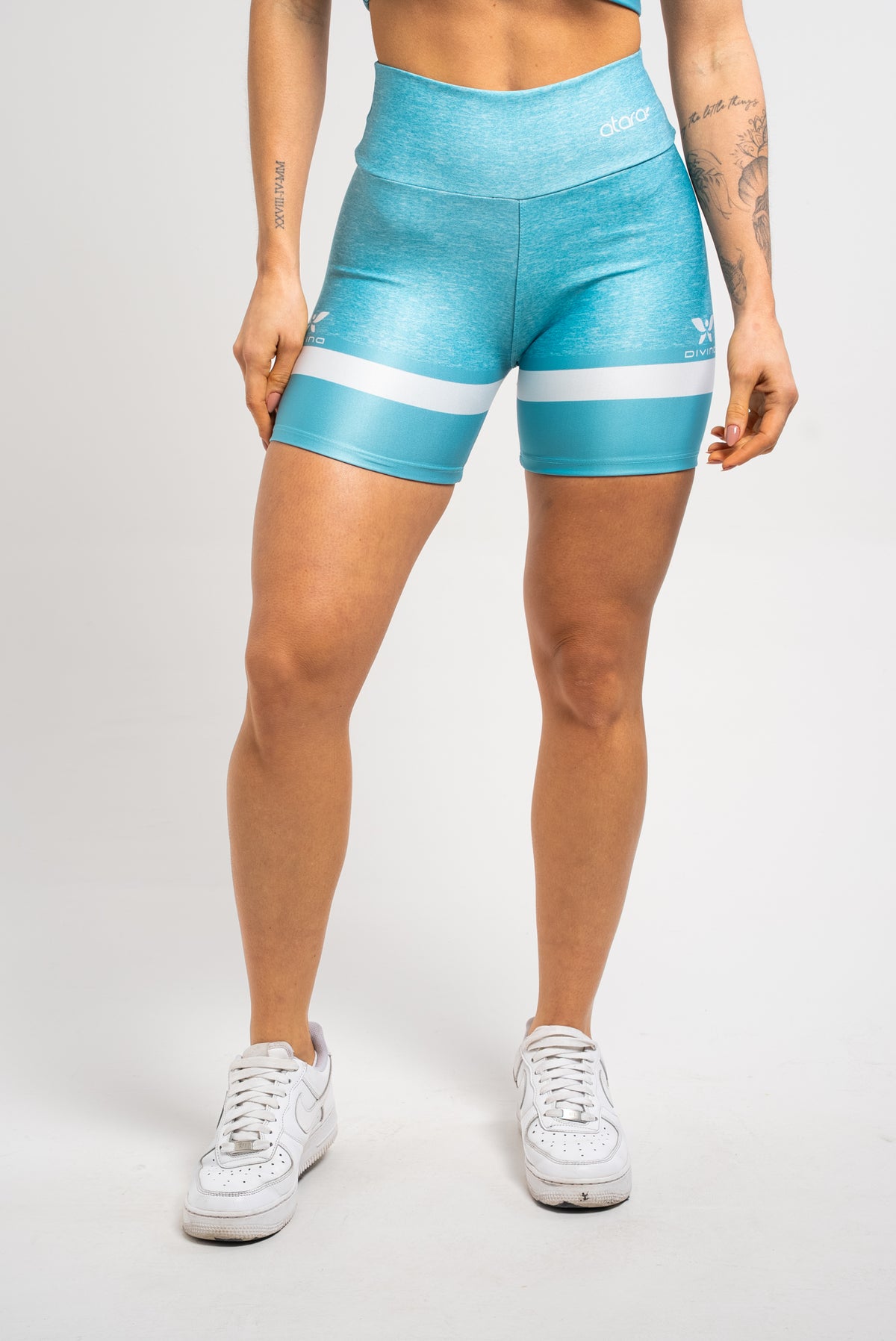 Bermuda Mesclada Azul - atarafitness