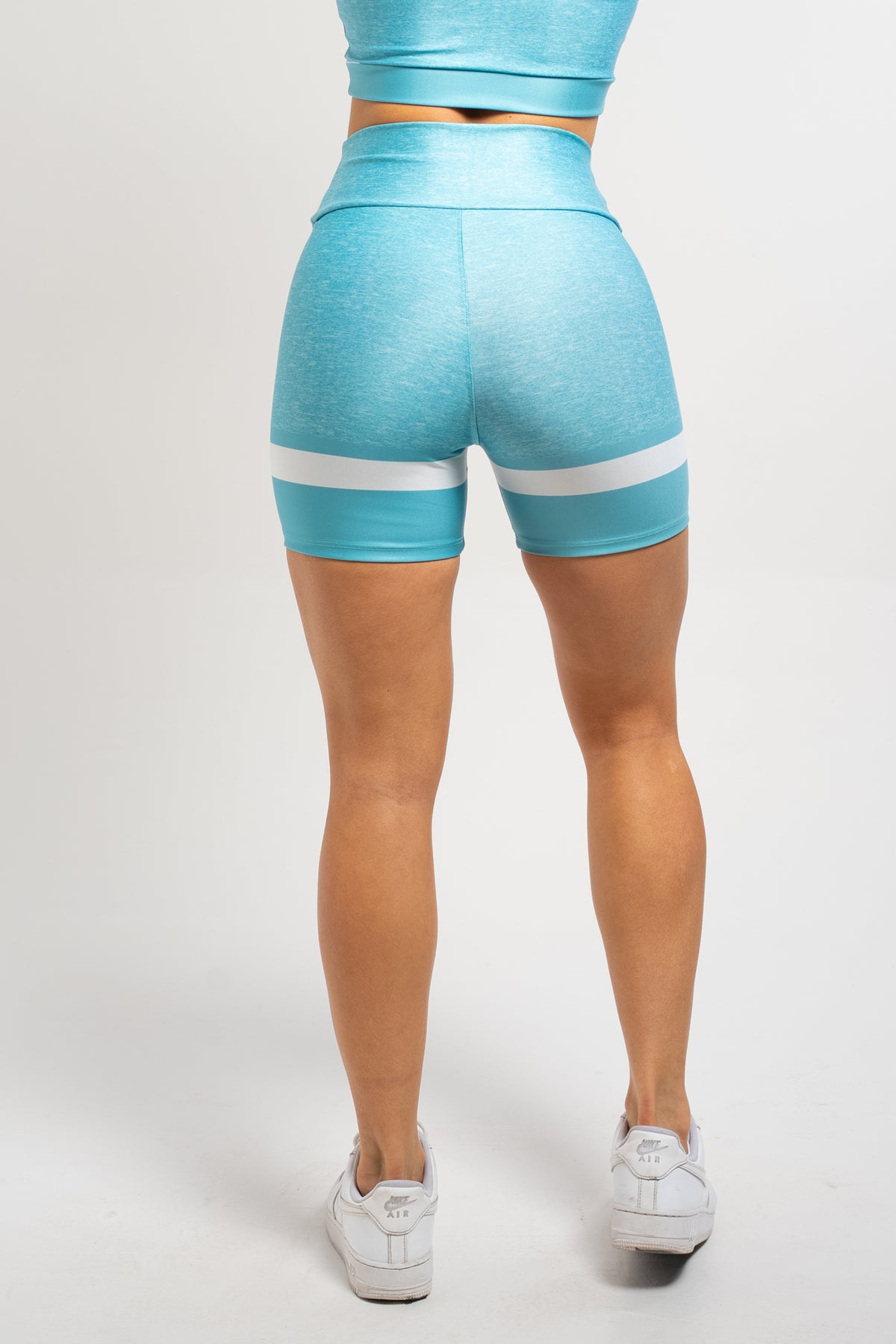 Bermuda Mesclada Azul - atarafitness