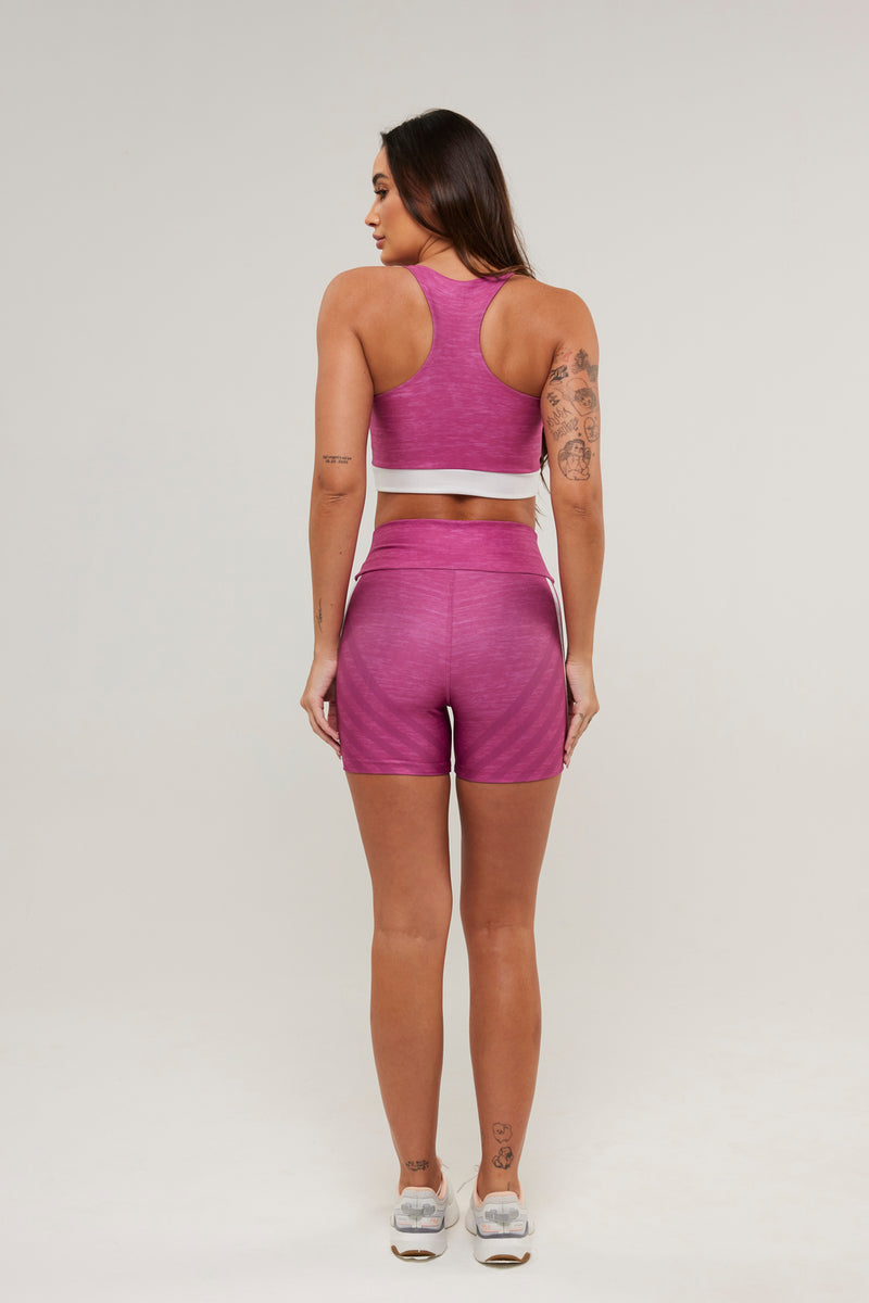 Bermuda Pink Fishbone - atarafitness