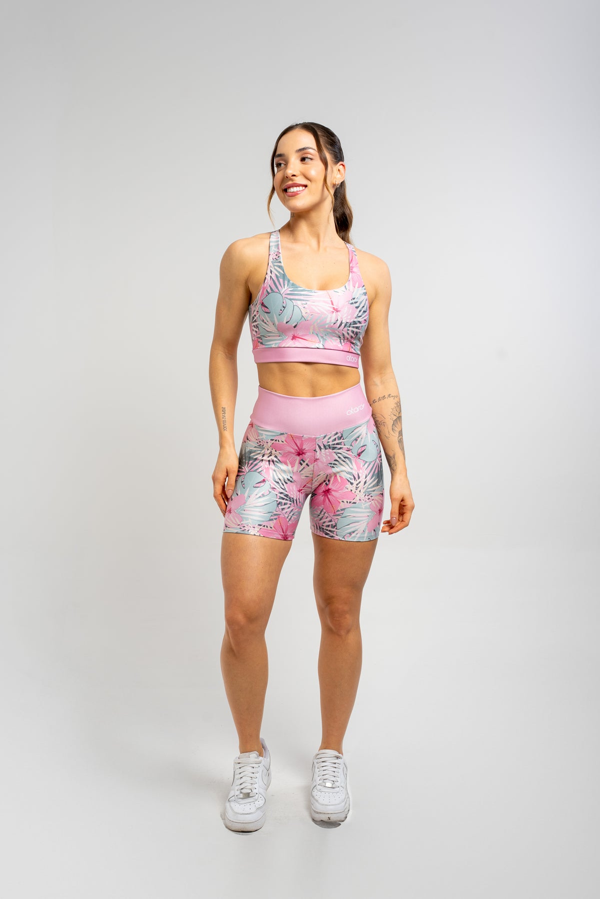 Bermuda Pink Print - atarafitness