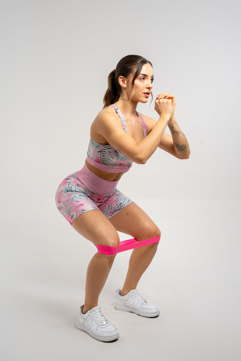 Bermuda Pink Print - atarafitness