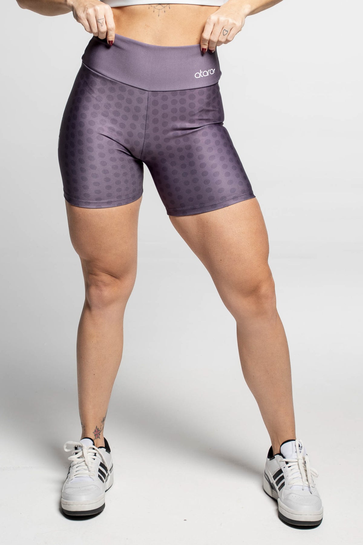Bermuda Poá Roxo - atarafitness