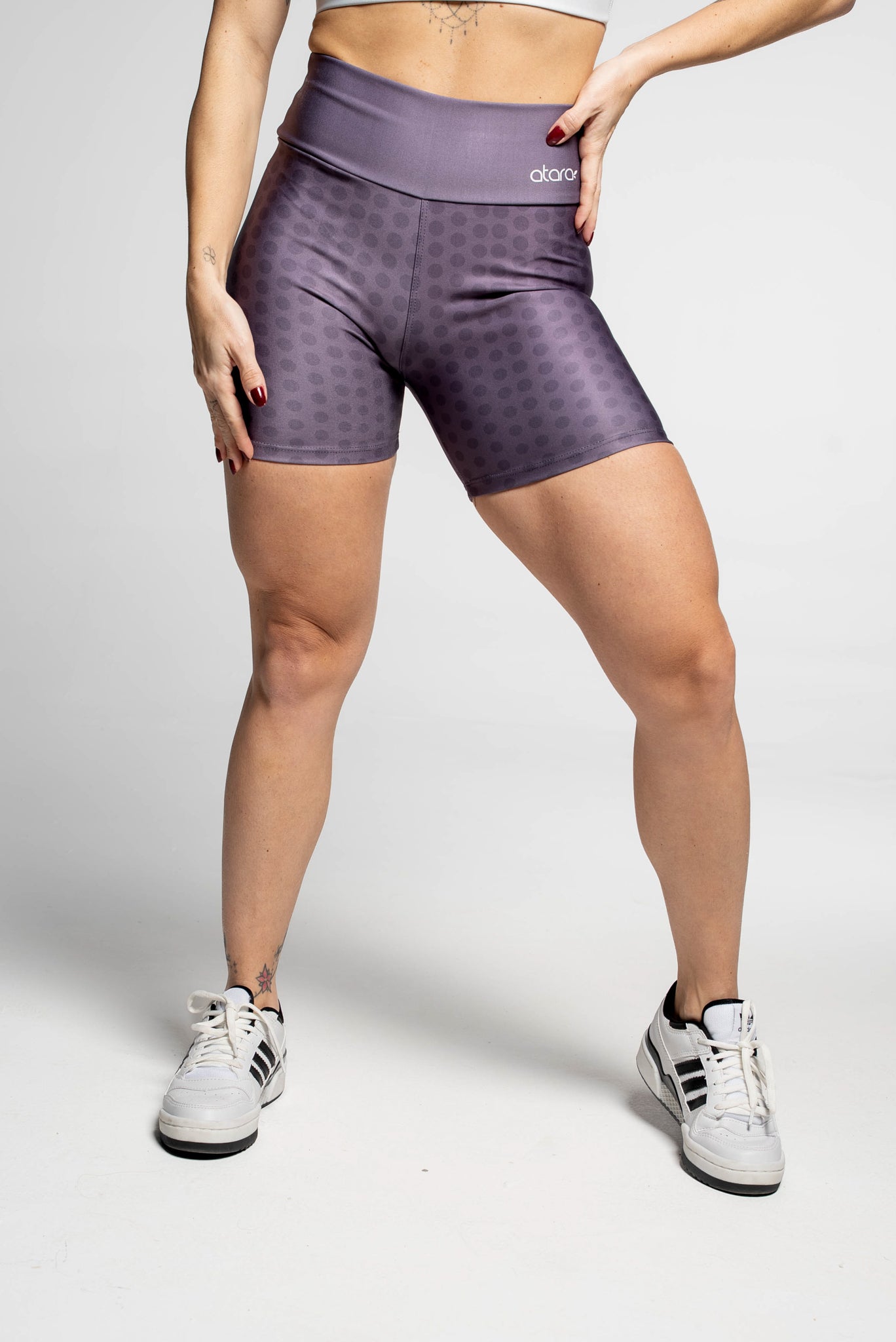 Bermuda Poá Roxo - atarafitness