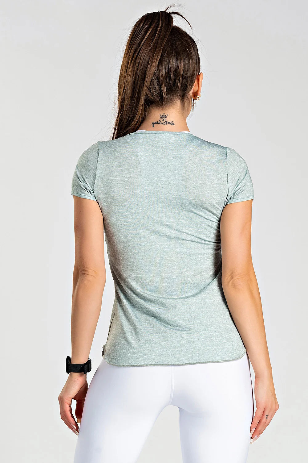 Blusa Mescla Verde Oliva - atarafitness