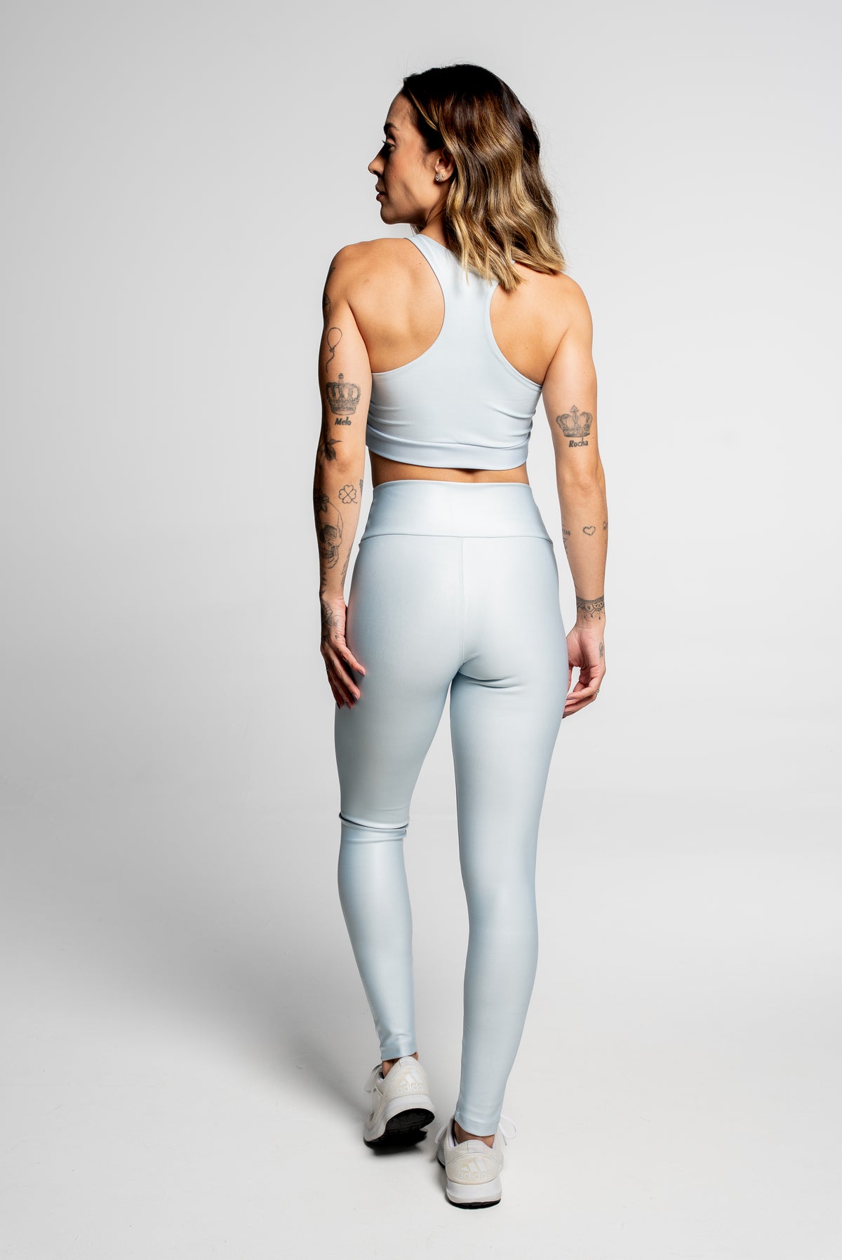 Legging Básica Lisa Azul Claro - atarafitness