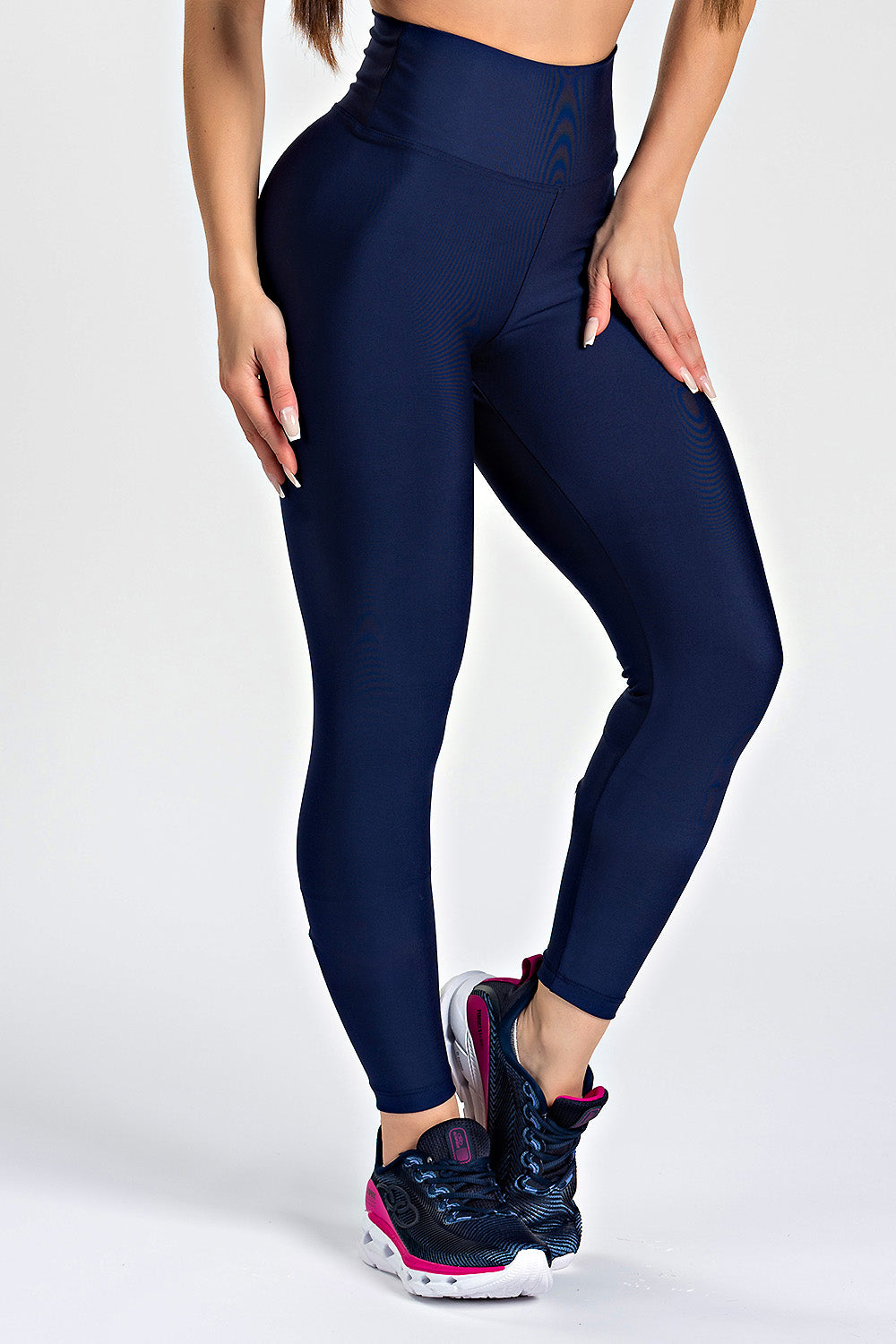 Legging Básica Lisa Azul Marinho - atarafitness
