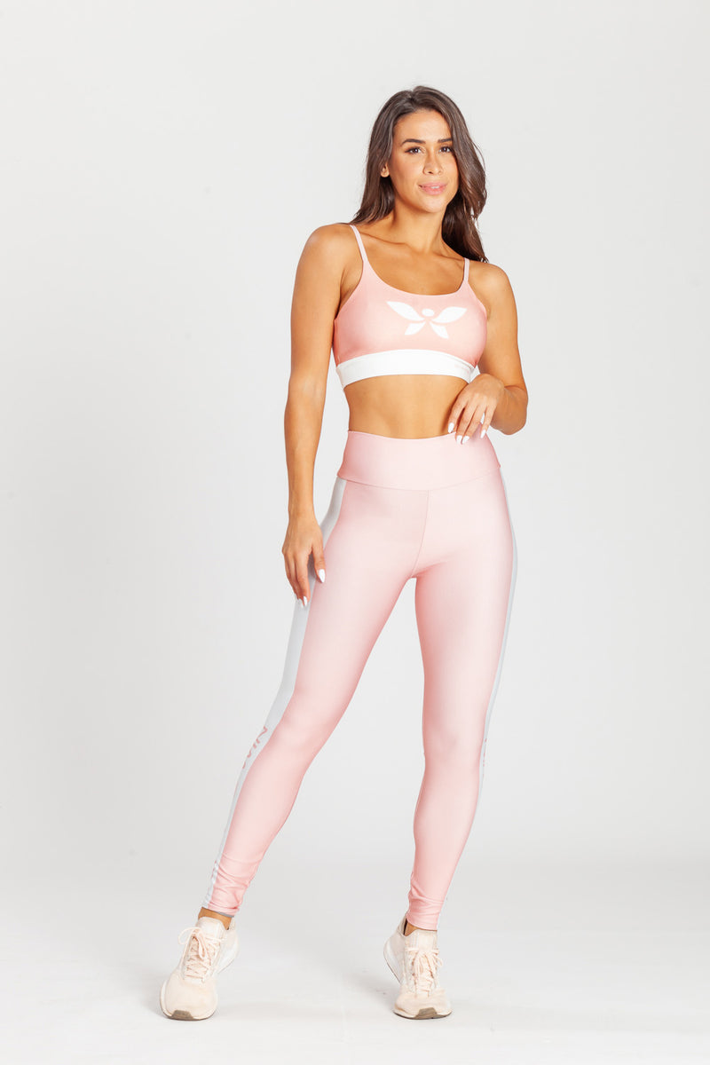 Legging Born To Win Orange - atarafitness