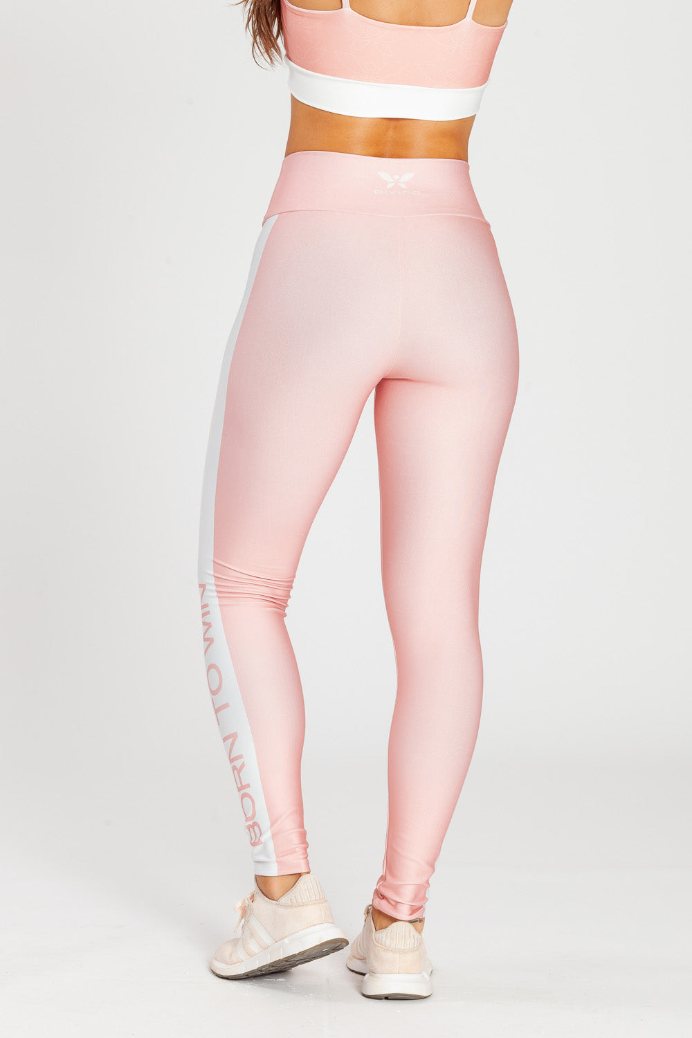 Legging Born To Win Orange - atarafitness