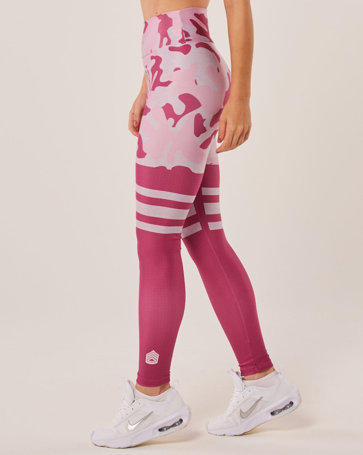 Legging Camuflada Mescla Rosa - atarafitness
