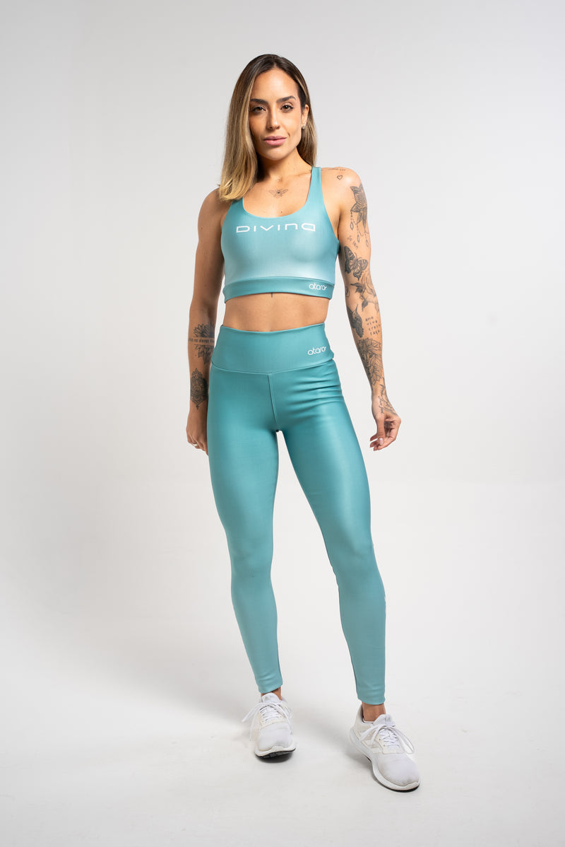 Legging Divina Degradê Verde - atarafitness