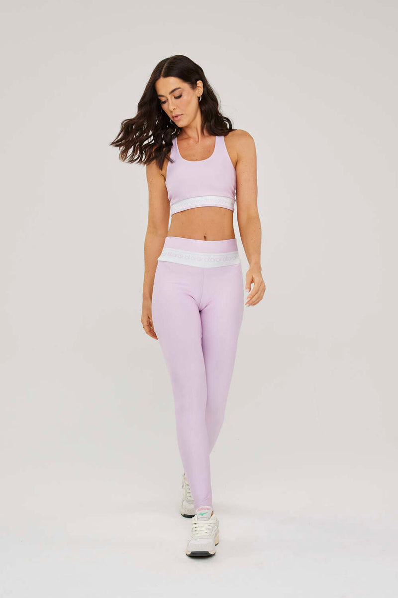 Legging Elastic White - atarafitness