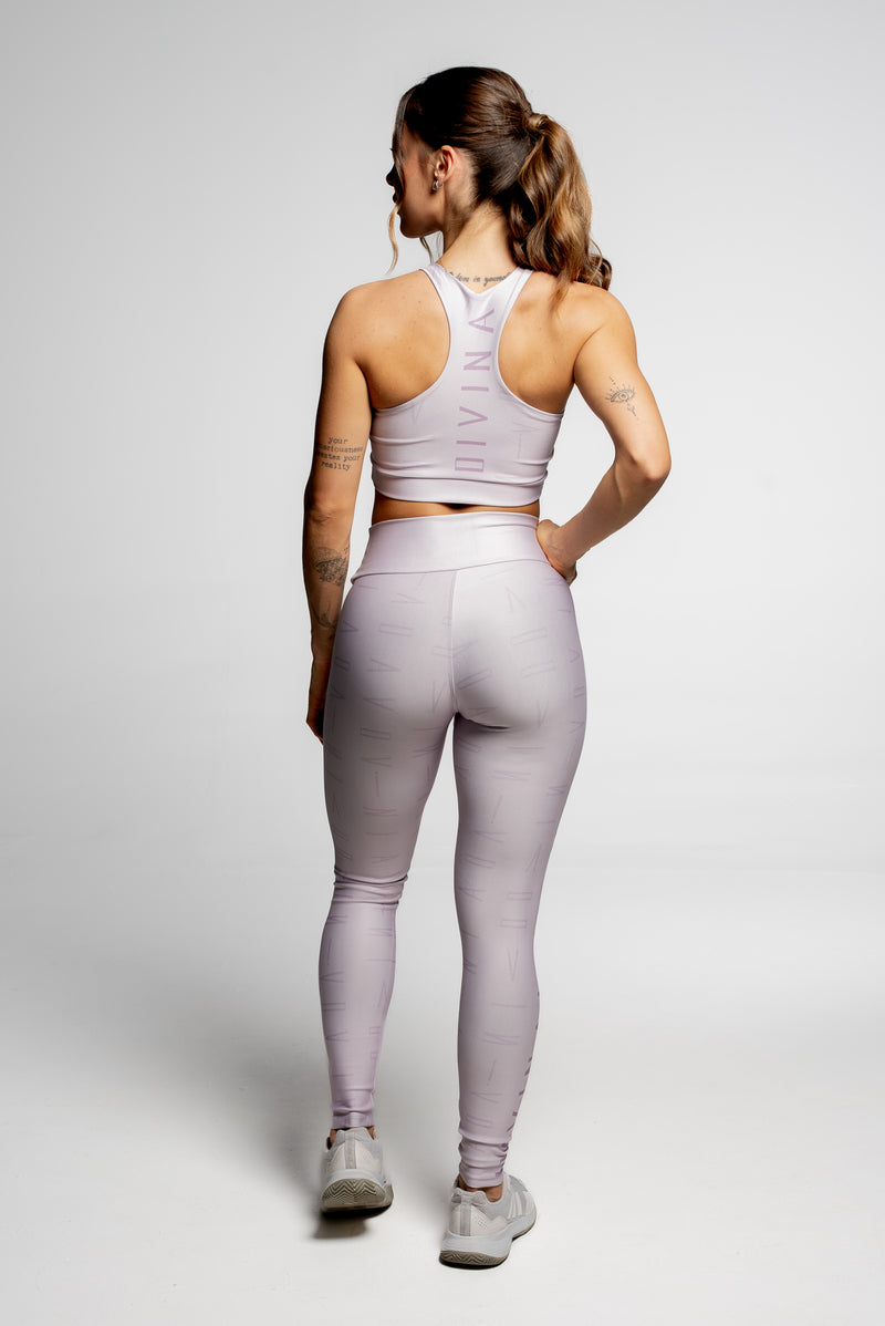 Legging Estampa Divina Lilás - atarafitness