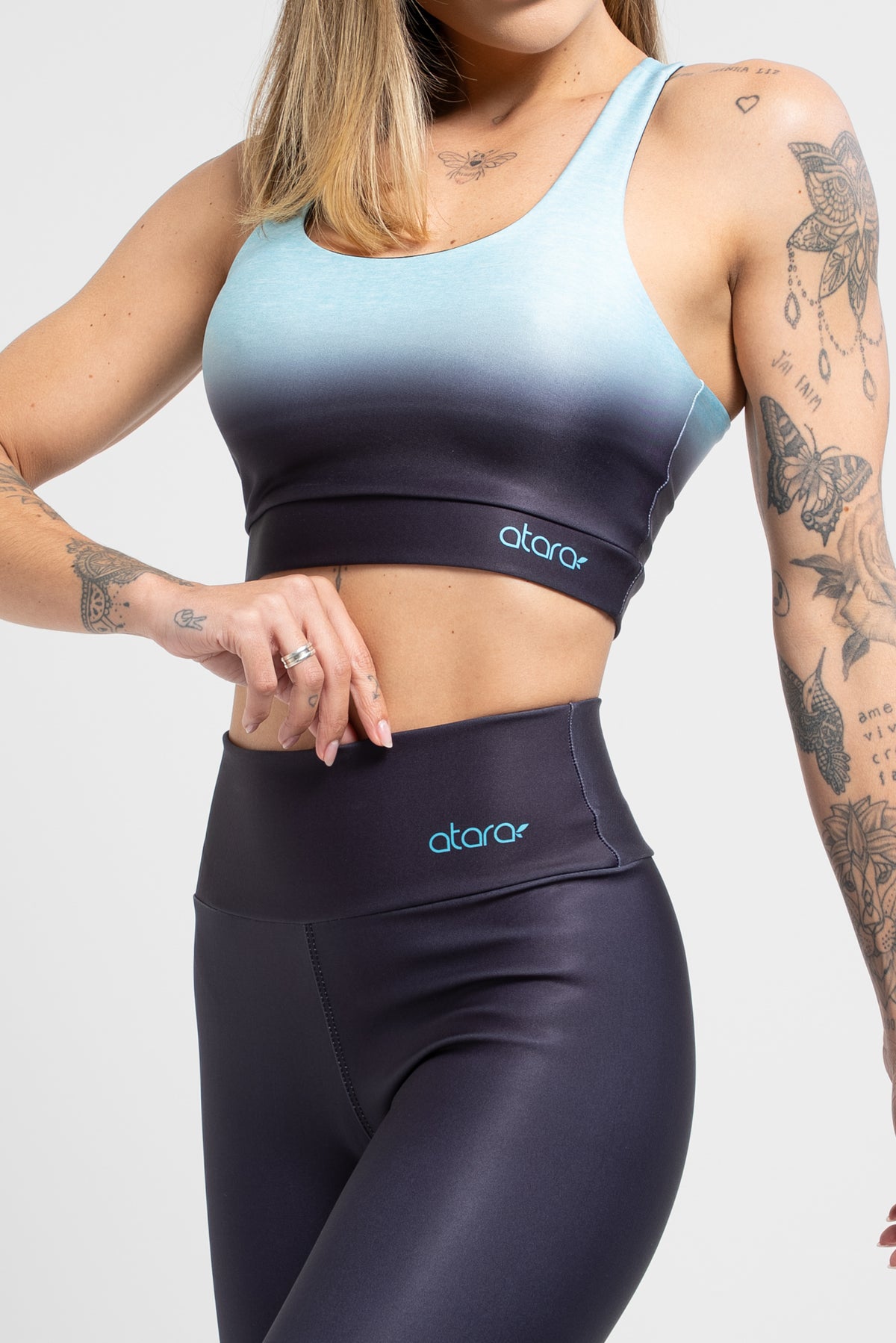 Legging Estampa Immersion Azul - atarafitness