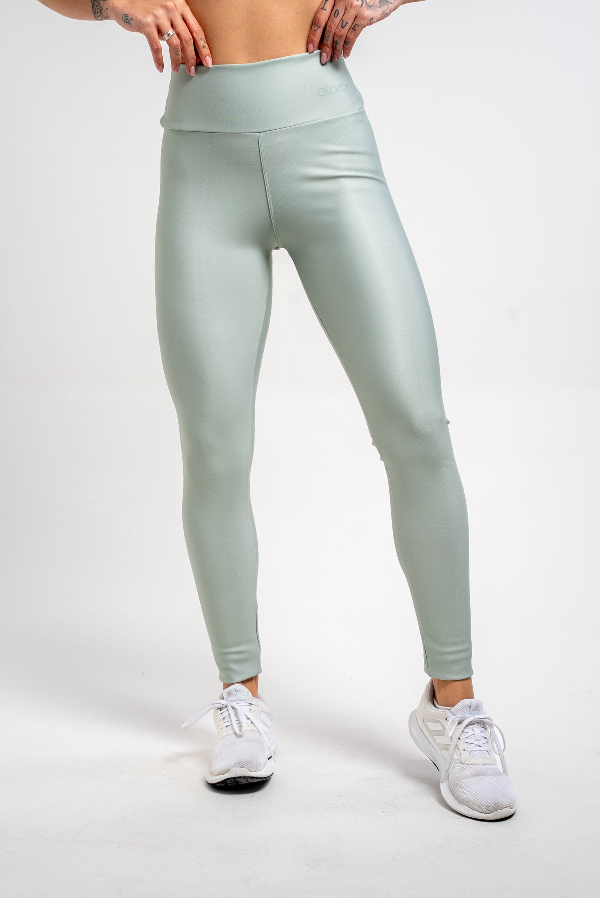 Legging Estampa Lisa Verde Oliva - atarafitness