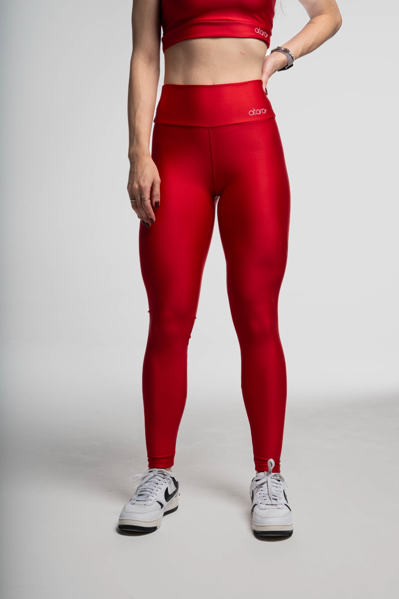 Legging Lisa Vermelha - atarafitness