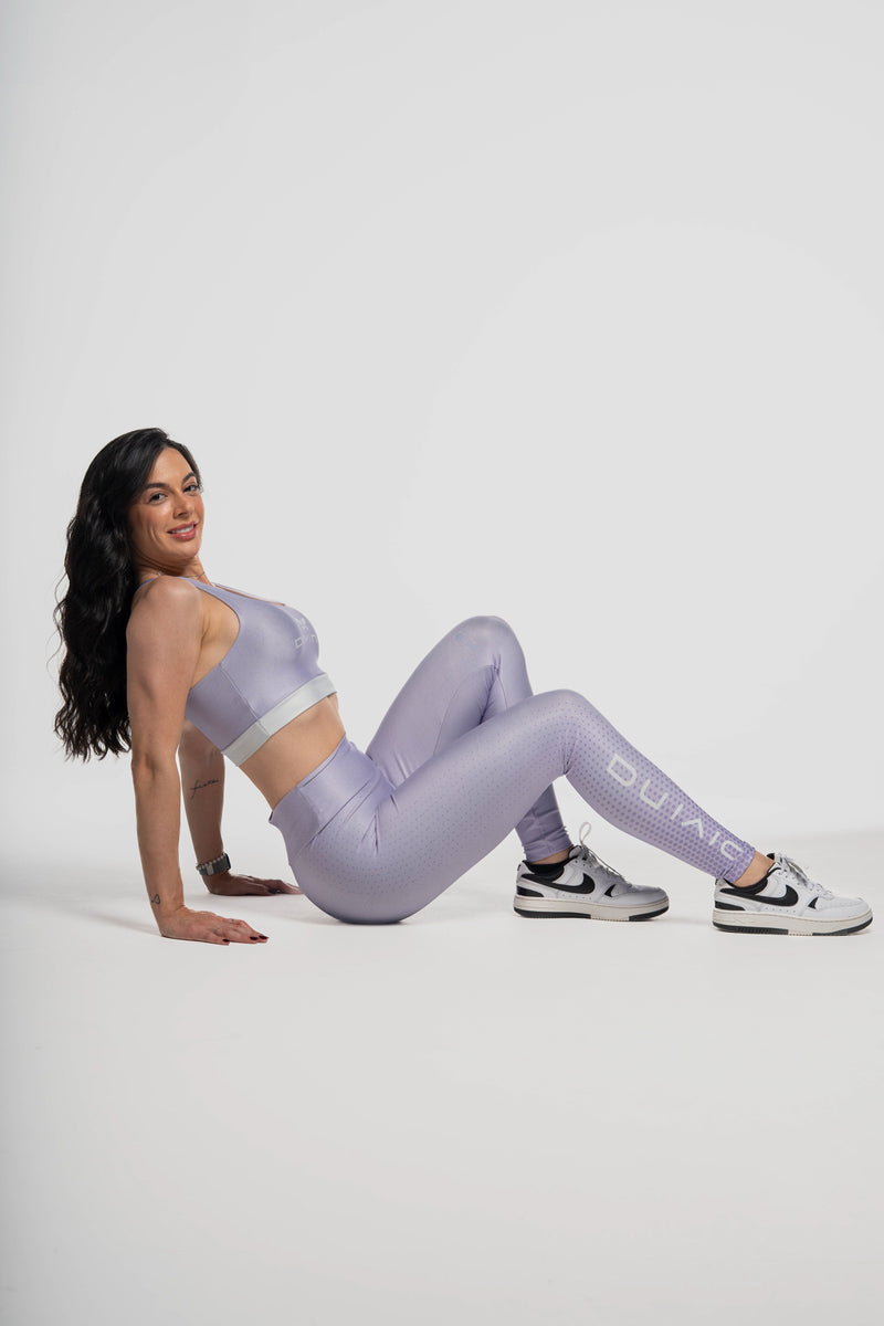 Legging Losango Lilás - atarafitness