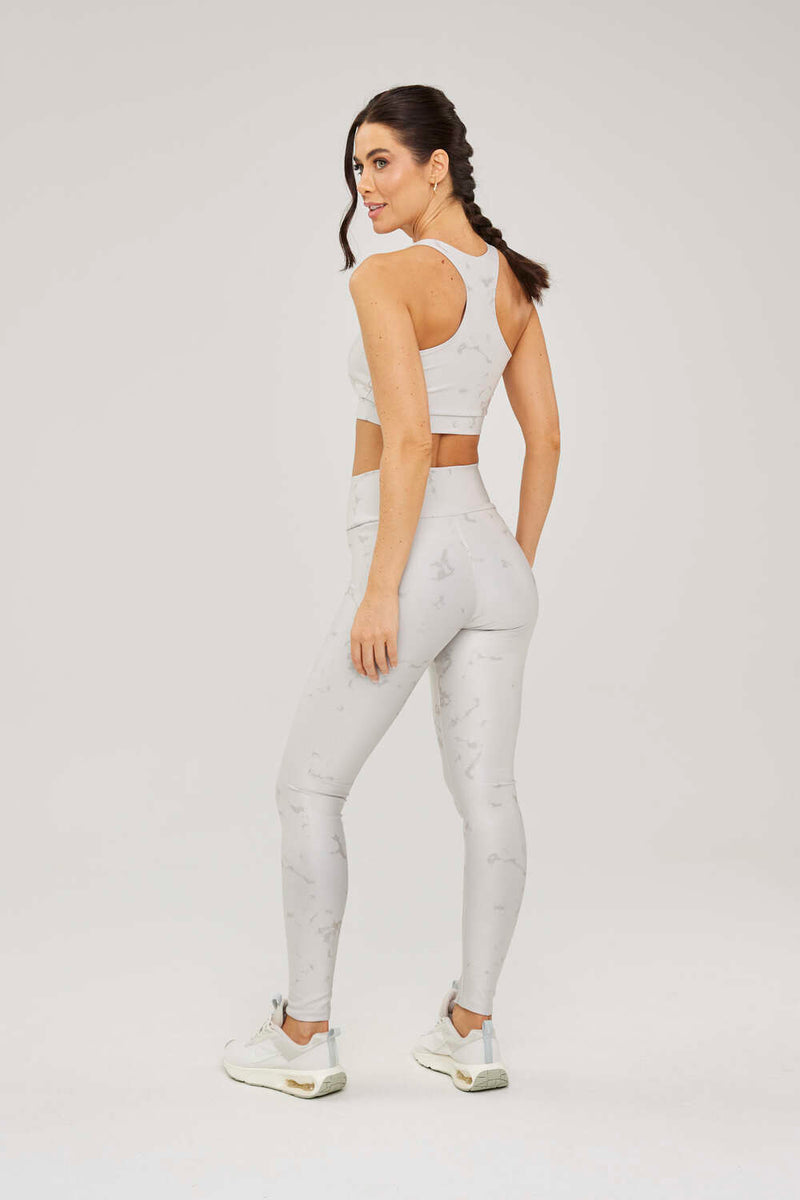 Legging Mármore Dourado - atarafitness