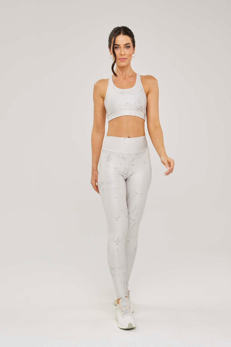 Legging Mármore Dourado - atarafitness