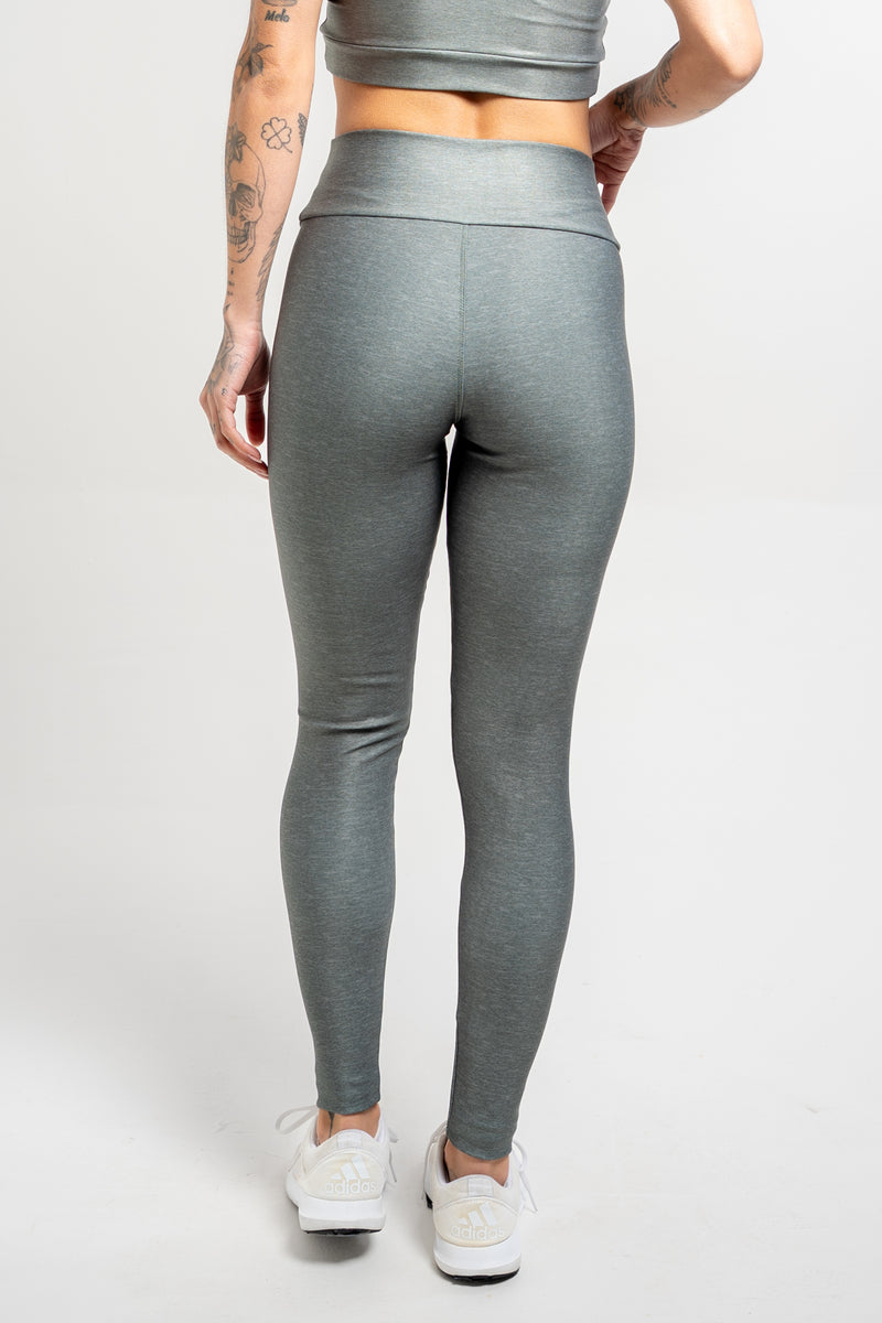 Legging Mescla Verde Escuro - atarafitness