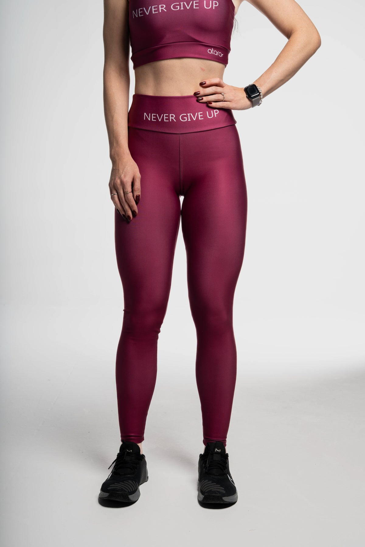 Legging Never Give Up - atarafitness